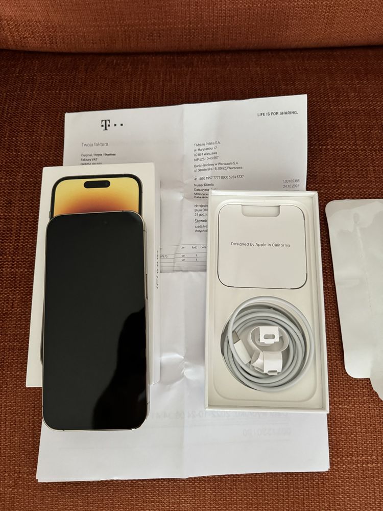 Iphone 14pro 128gb gold