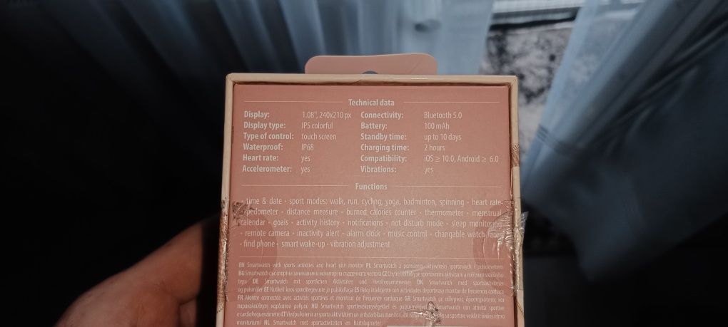 Smartwatch Forever Forevive SB-305