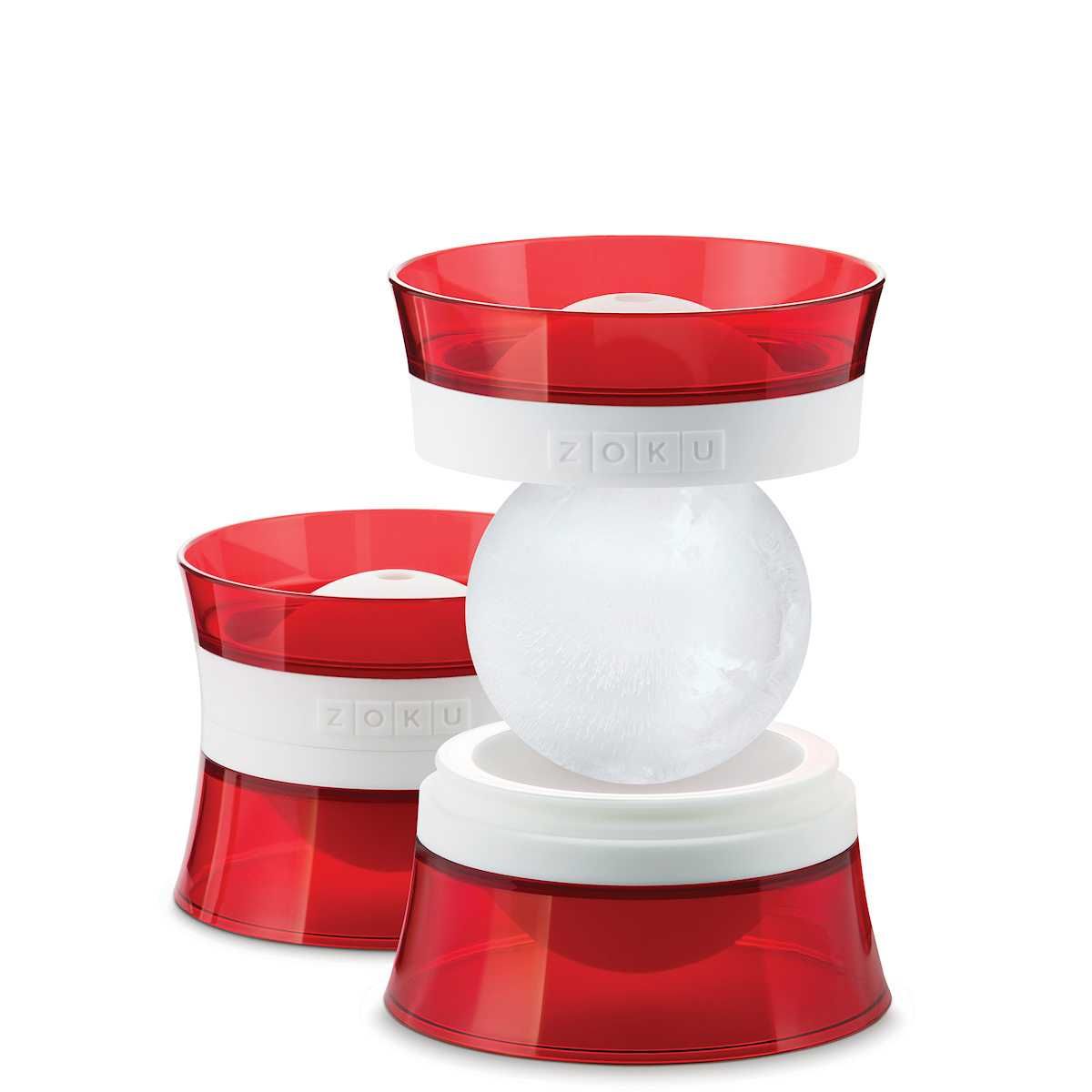 ZOKU formy do lodu 2 kule ICE BALL