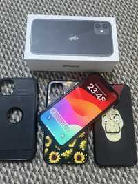 IPhone 11 black 64gb komplet bateria 88% gratis ETUI