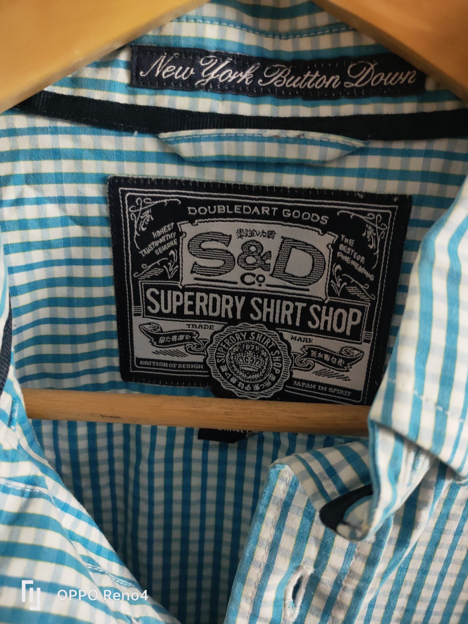 Nowa męska koszula Superdry Regular Fit S