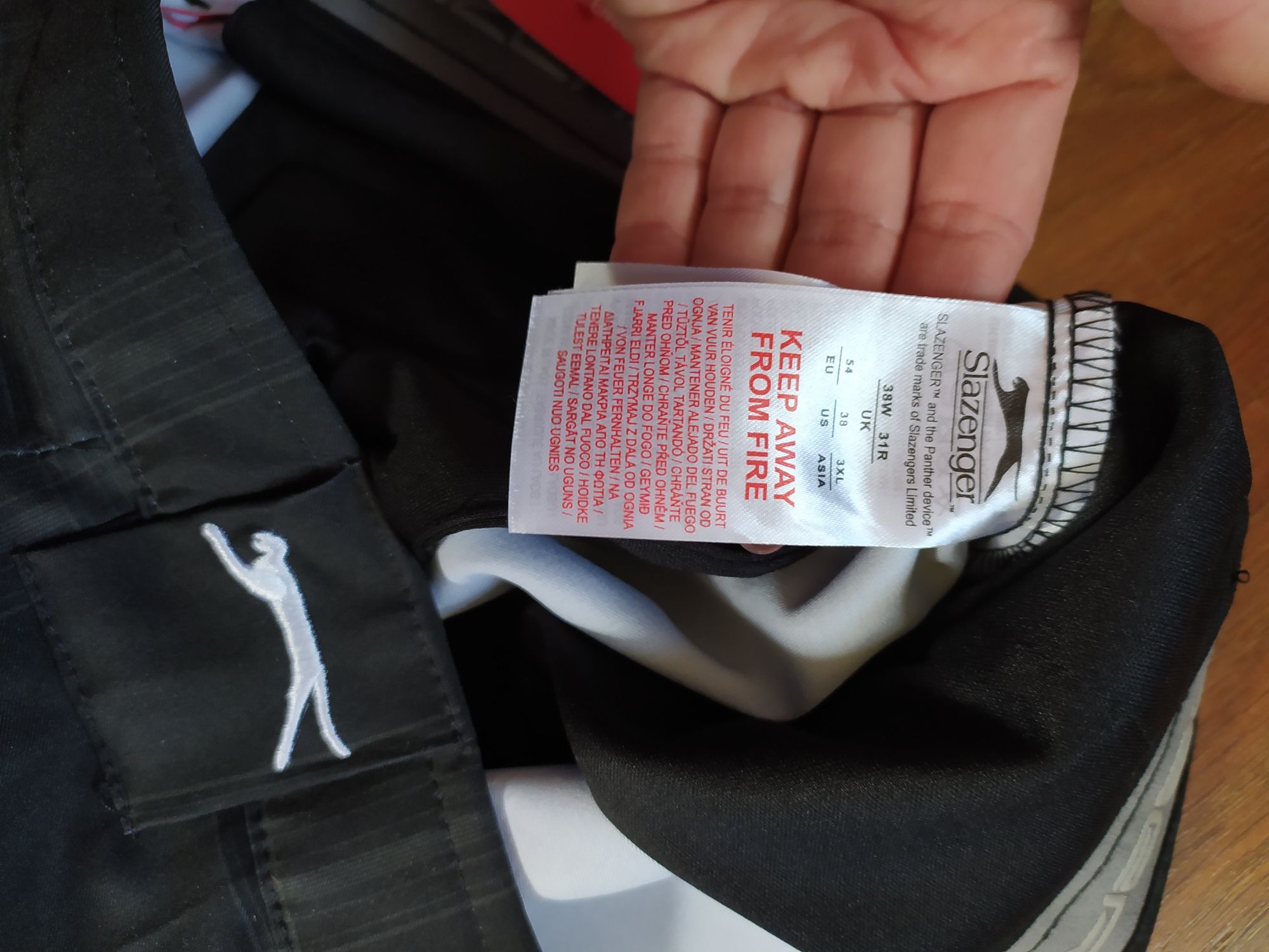 Нові чоловічі штани Slazenger 36w 31r ( 38w 31 r)
