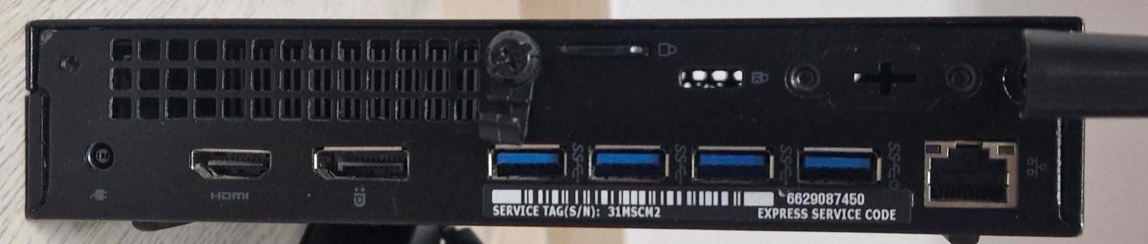 DELL OptiPlex 7050 mini i5-7500T 16/256GB NVMe W11P WIFI/BL do TV