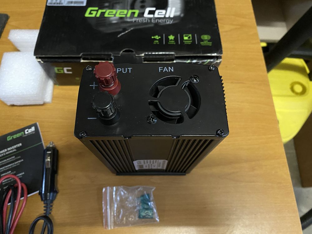 Перетворювач напруги (інвертор) 300/600 Вт Green Cell