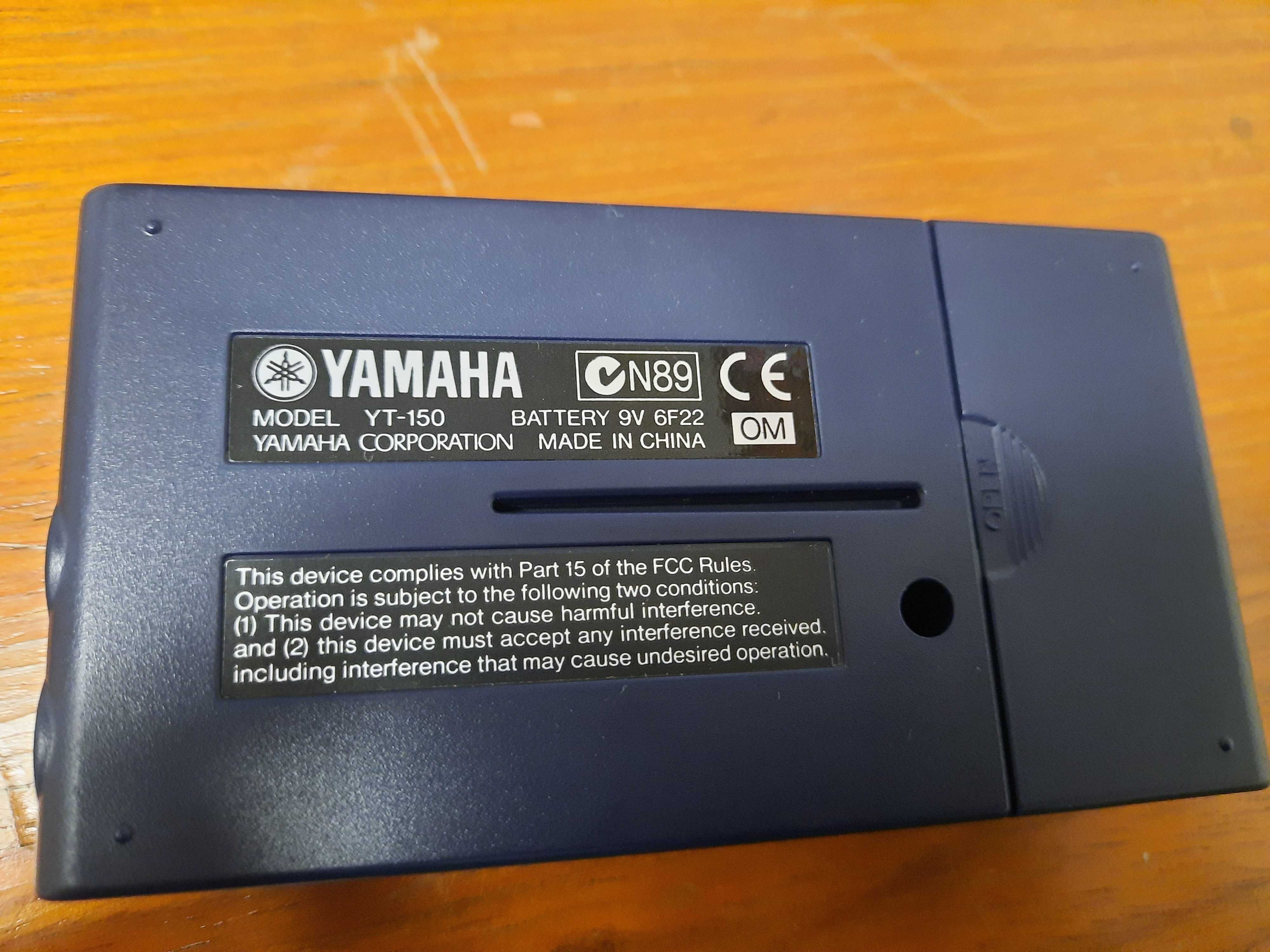 YAMAHA Guitar/Bass Auto Tuner YT-150 Novo