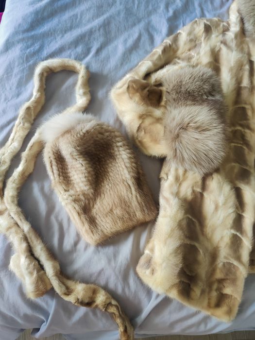 Норковый полушубок