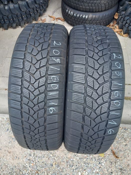 2x Opony Używane Zimowe 205/60R16 Firestone