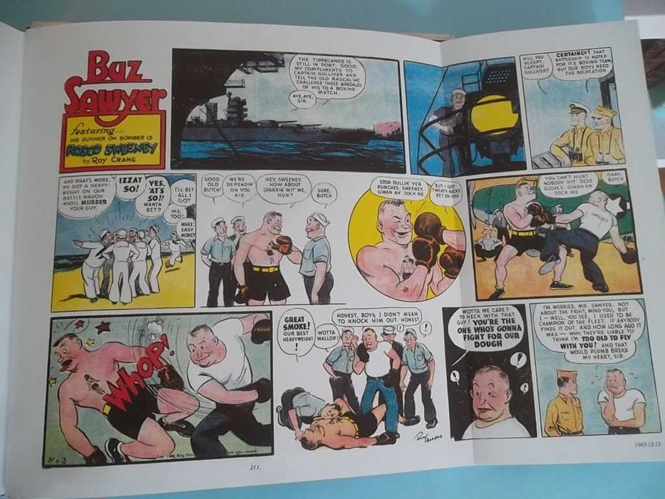 Buz Sawyer : The War in the Pacific , por Roy Crane.