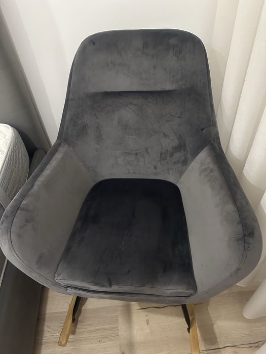 Vendo cadeirão cinza