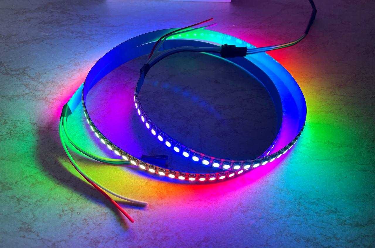 Контролер адресной ленты WS2812B, Mini BT Smart SPI LED + микрофон