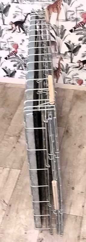 КЛІТКА металева, оцинкована, міцна Б/В. L= 1060 mm, W= 70 mm, H= 80 mm