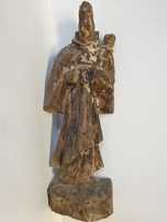 Antiga escultura de Santo António em madreira Sec.XVII