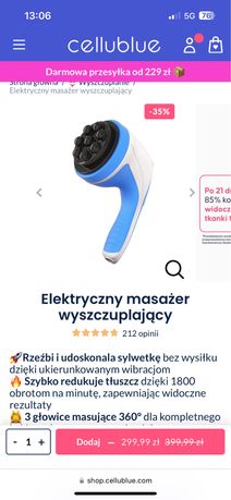 Masażer cellublue