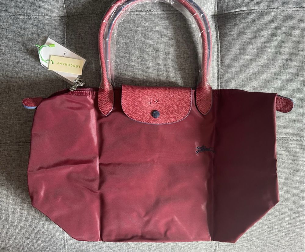 Mala longchamp la pliage bordo