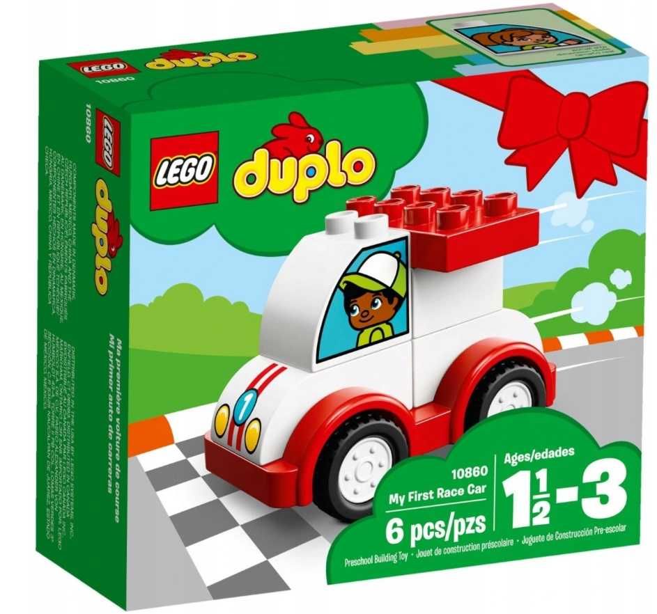 Klocki LEGO DUPLO 10860 Moja pierwsza wyścigówka