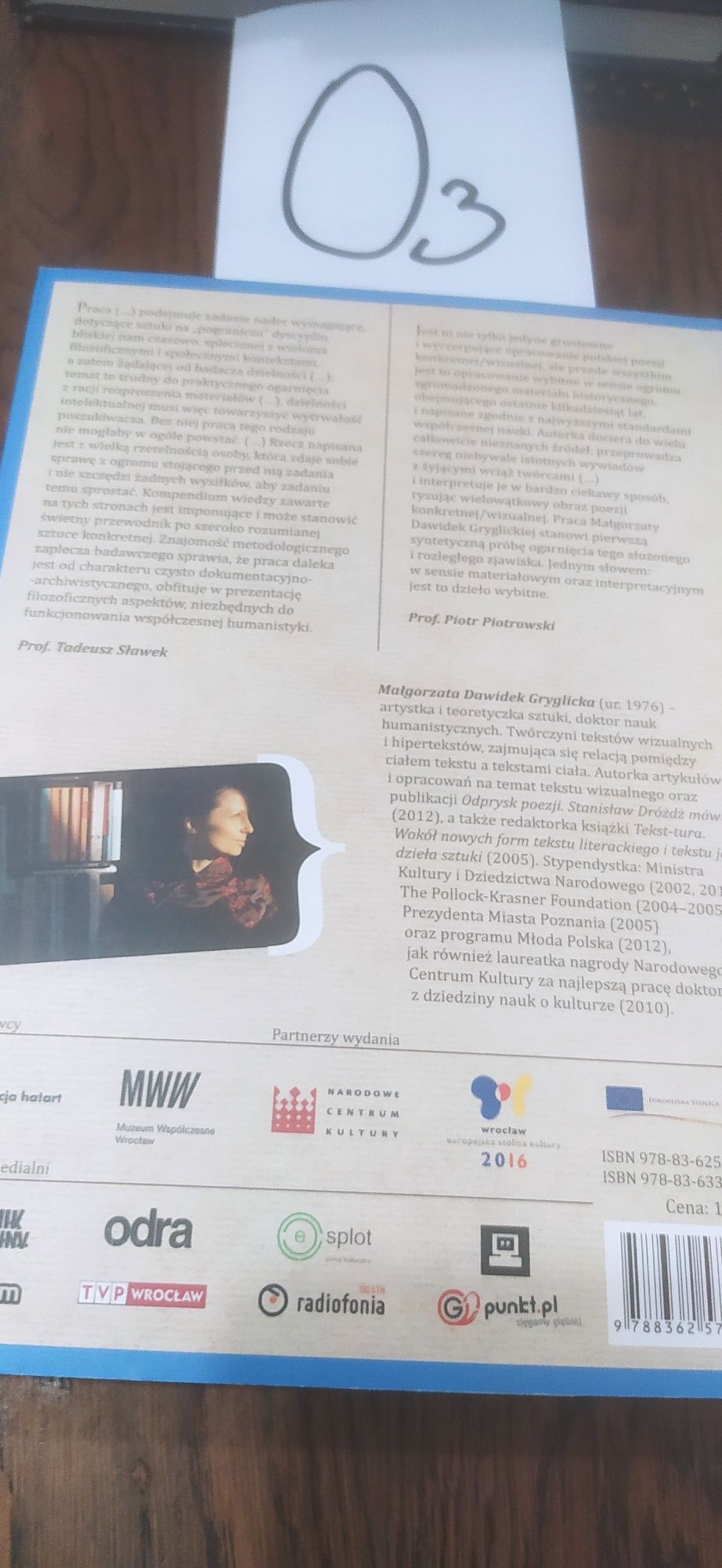 Historia tekstu wizualnego Małgorzata Dawidek Gryglicka