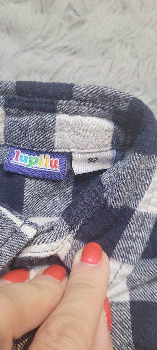 Koszula w kratę rozmiar 92