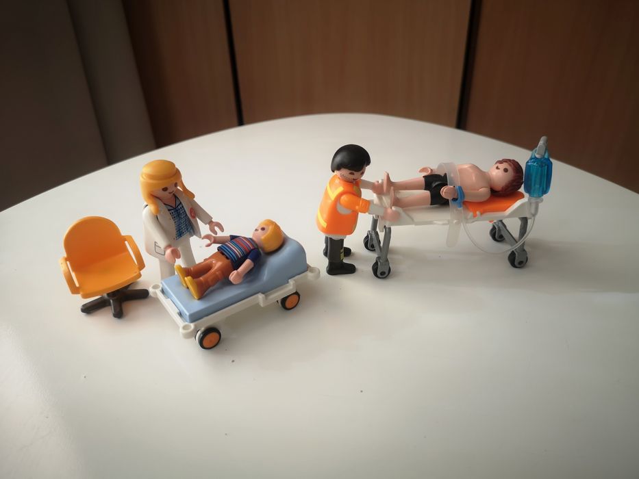 Ludziki Playmobil Geobra Lekarze i pacjenci