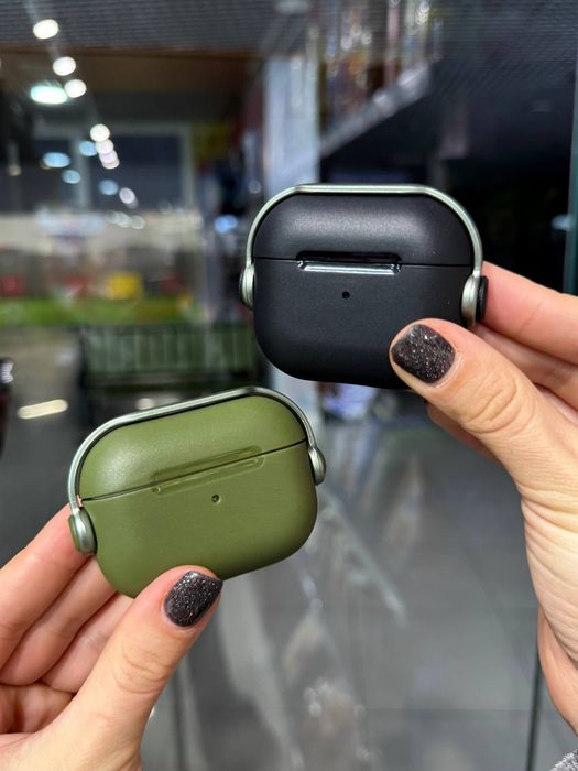 Чохол для навушників airpods Pro 2 3 4 аірподс аирподс чорний