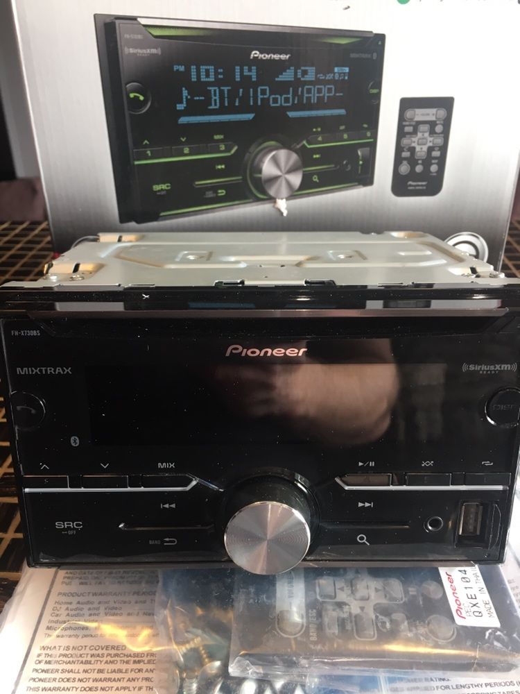 Автомагнитола Pioneer FH-X730 2DIN/CD/звук проц/Bluetooth/USB