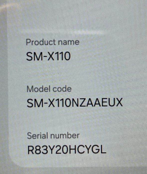 Tablet Samsung Tab A9