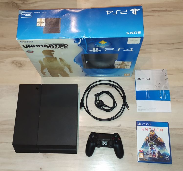 PS 4 500GB # zestaw + gra # 100% sprawna # Playstation4