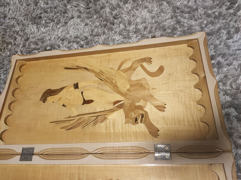 Большие нарды ручной работы