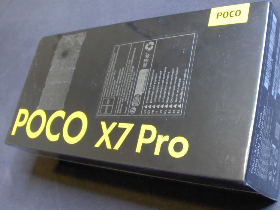 POCO X7 Pro 12/256GB Czarny
