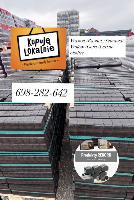 Brykiet Rekord najlepszy polecamy opal