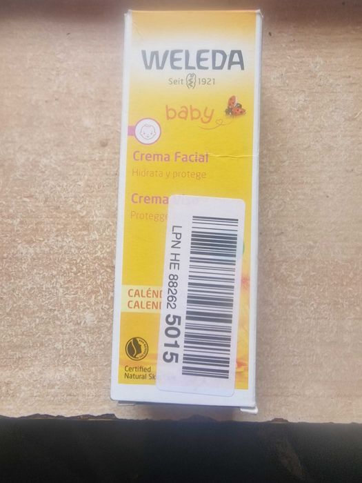 Weleda Calendula baby krem do twarzy 50 ml
