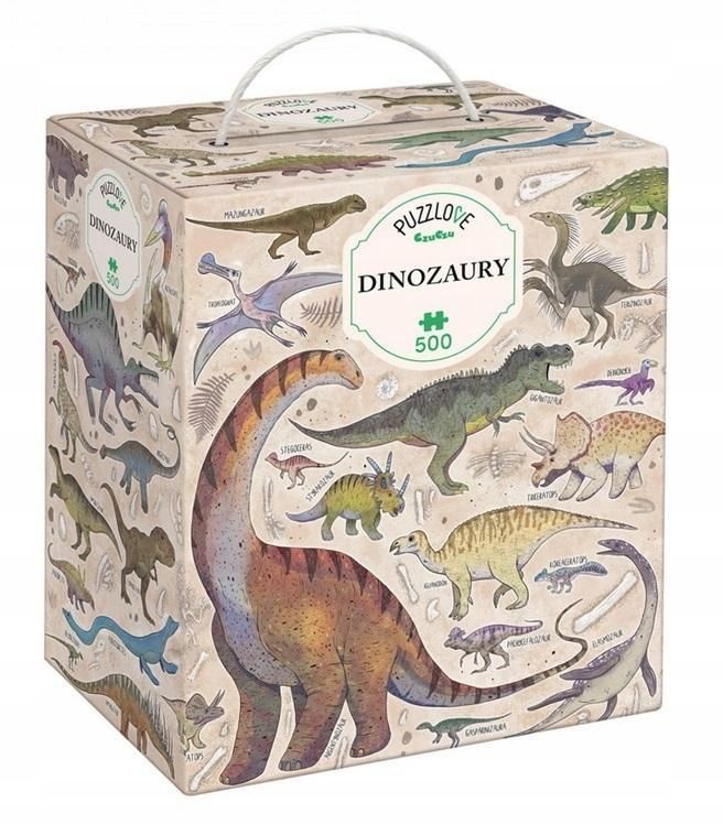 Puzzlove Czuczu Dinozaury 500 El. Puzzle Rodzinne