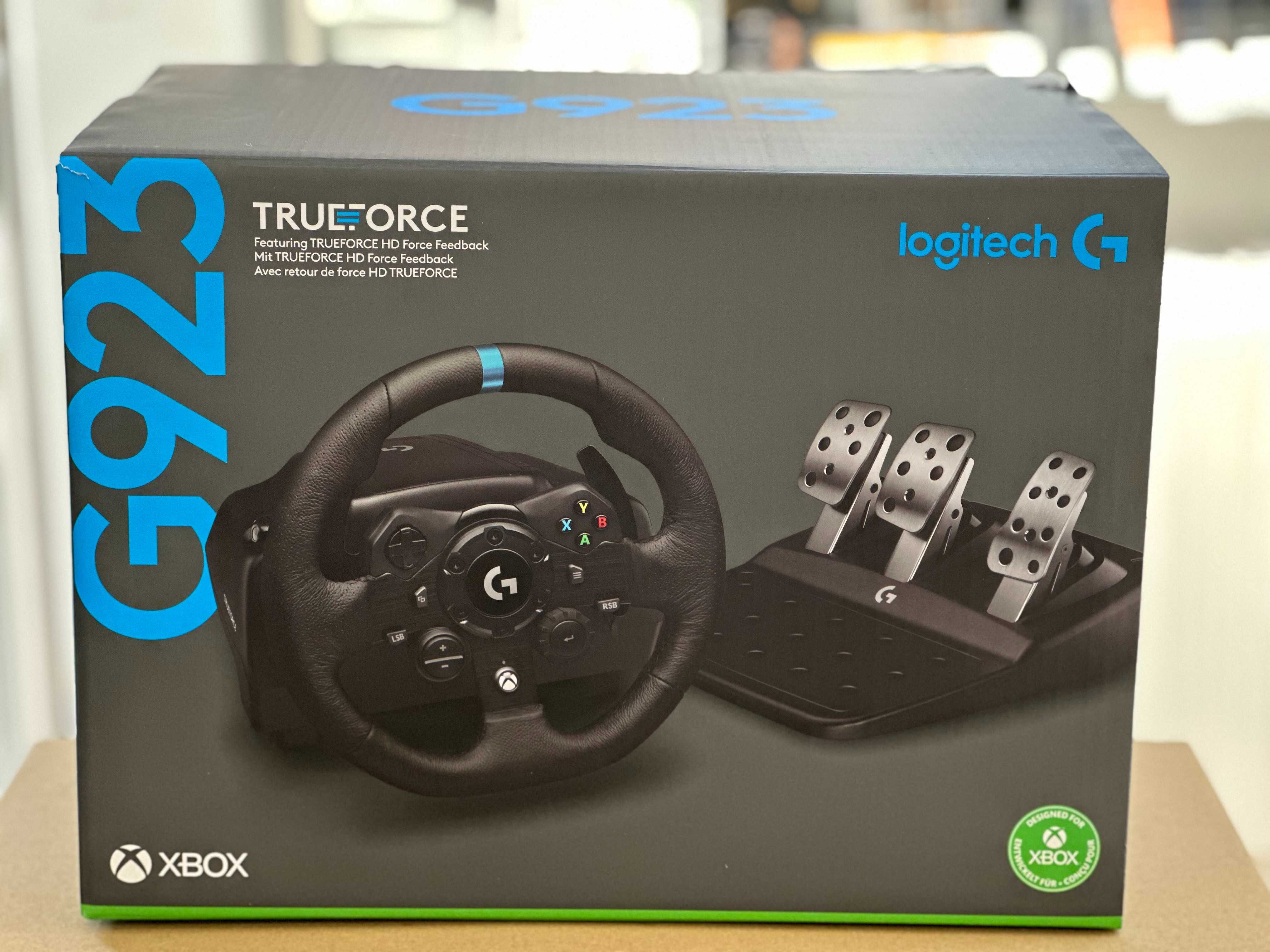 Kierownica Logitech G923 Xbox Series X|S/Xbox One/PC / RATY