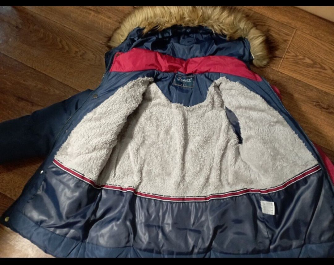 Куртка зимняя мальчик 4-5 лет