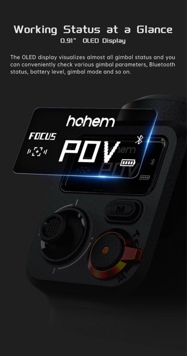 Монопод стабілізатор для телефона Hohem iSteady M6 новий в плівці