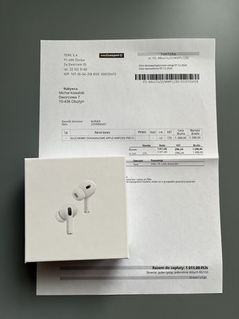 Słuchawki Apple AirPods Pro 2 nowe