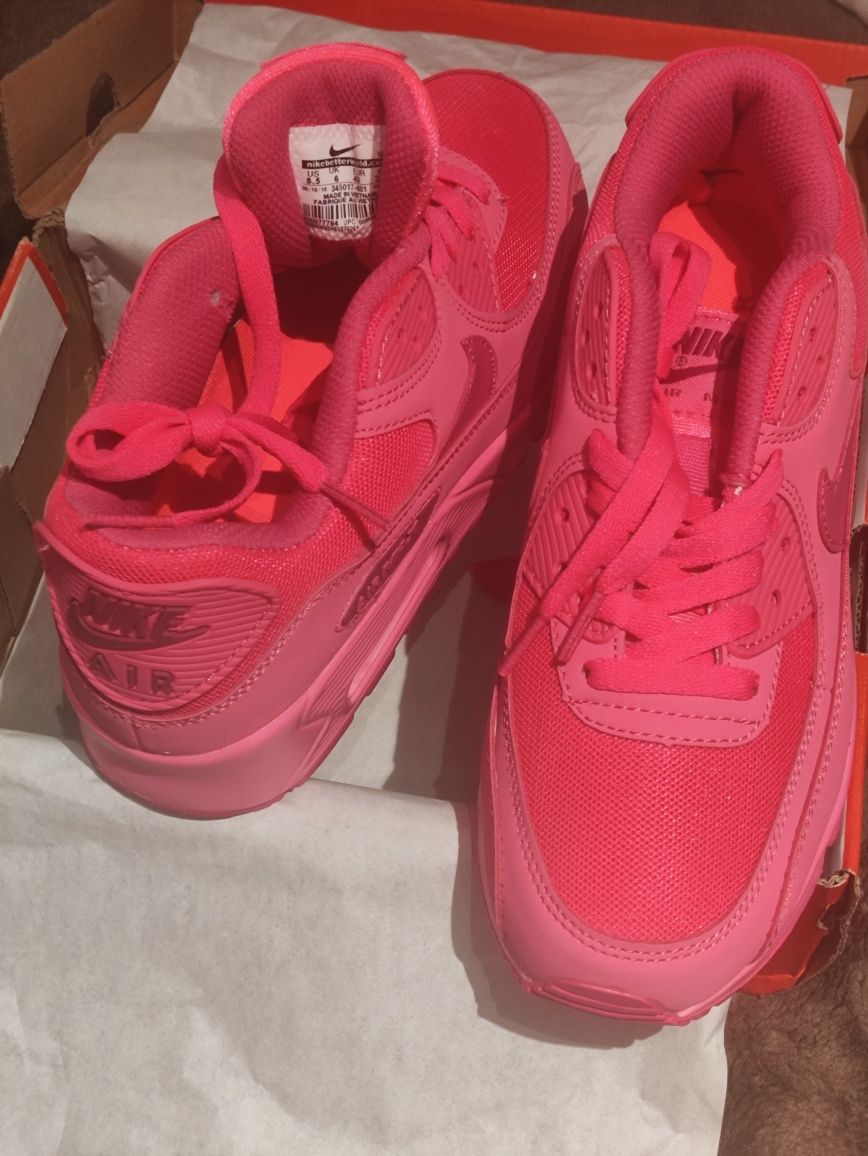Buciki Nike Air max 39 różowe