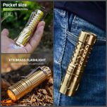 Фонарик Maeerxu XT3 brass,  DF01 brass, DF03 brass