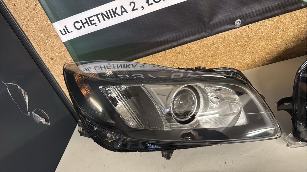 Reflektory BI xenon komplet opel INSIGNIA lampa lewa prawa przednie