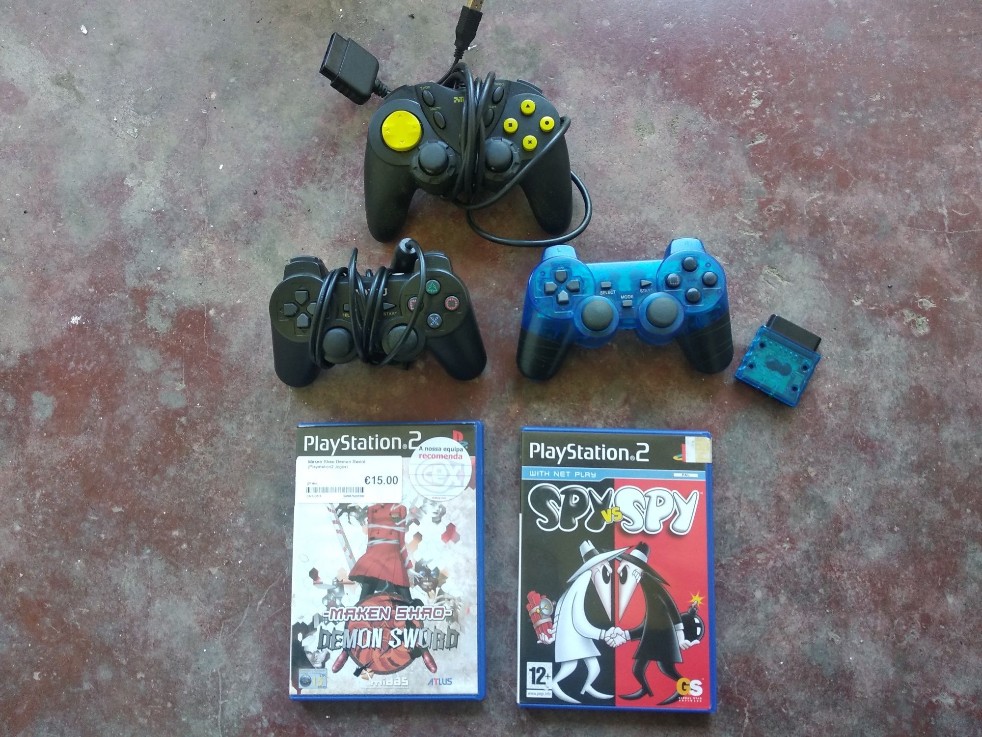 Comandos e jogos PlayStation 2