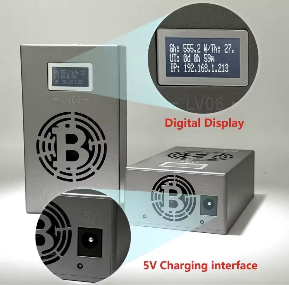Bitcoin Miner LV06 SHA256