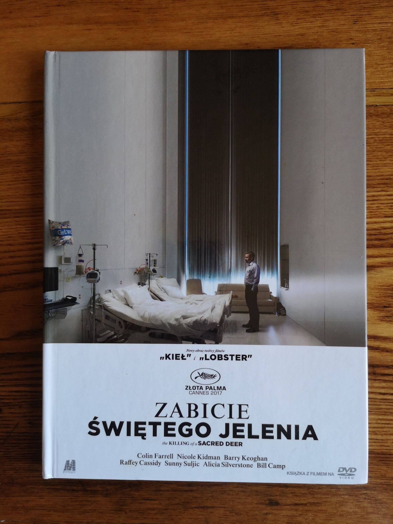 Płyta DVD: Zabicie Świętego Jelenia-Collin Farrell, wydanie książko