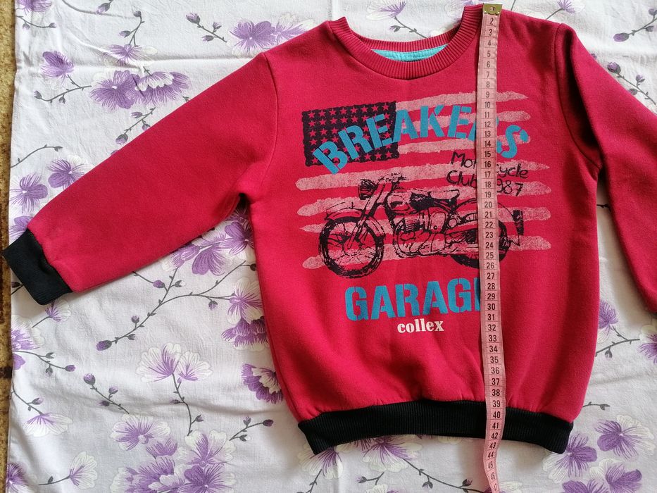 Батник на флисе на 3-4 года