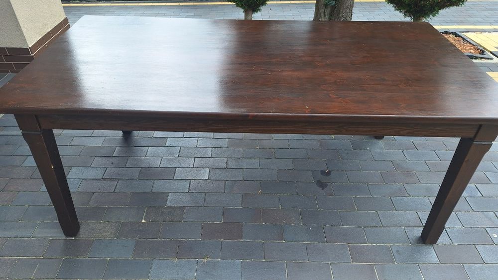 Stół do jadalni Ikea lite drewno