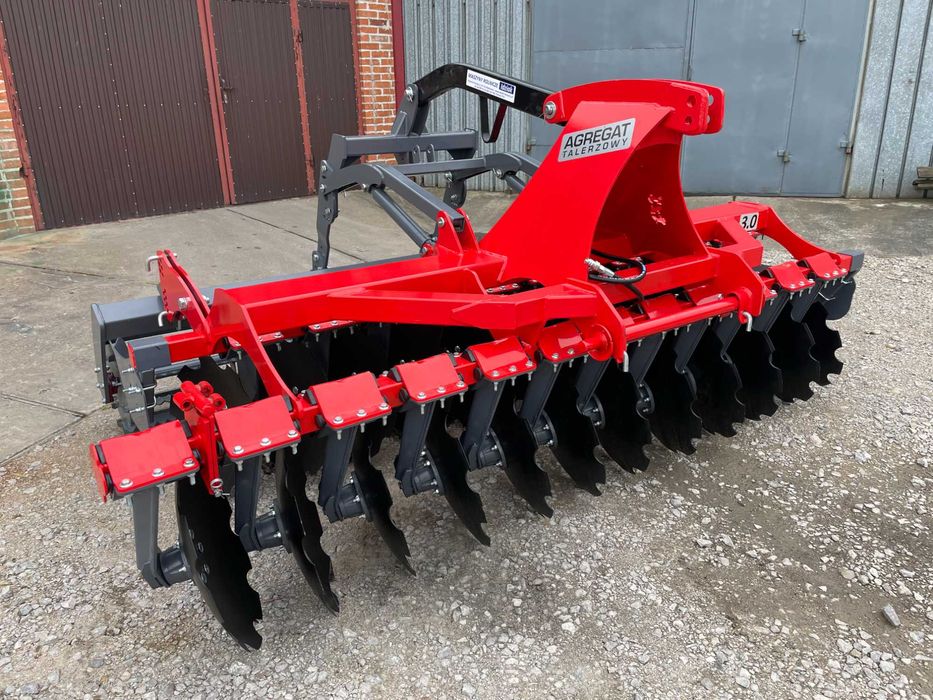 Brona talerzowa Agregat talerzowy Euro Masz 2,5m 2,7m 3,0m/ talerzówka