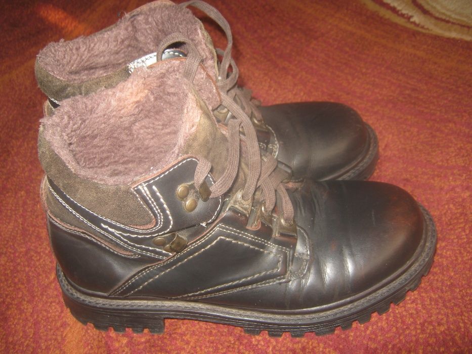 Шкіряні ботінки