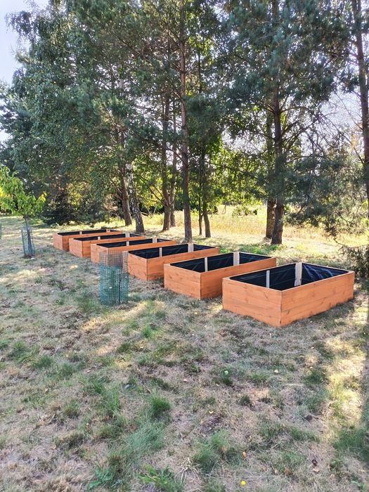 Warzywniki grządki podwyższone
