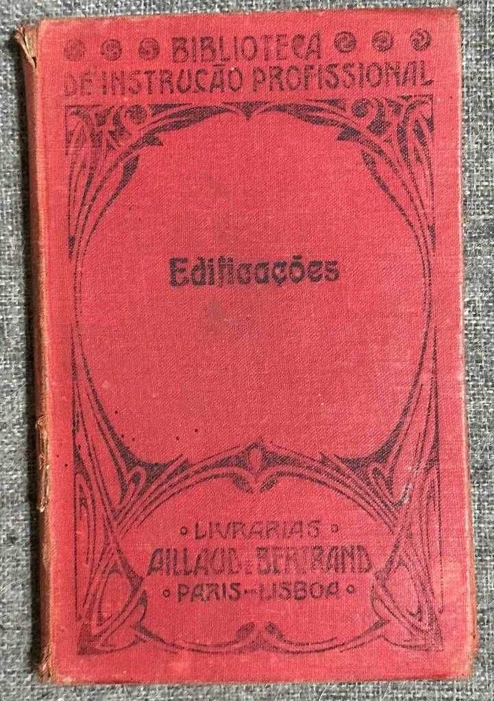 Livro Edificações - Biblioteca Industrial Profissional 1921