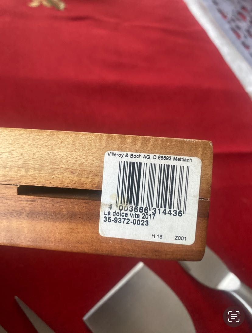 Villeroy Boch zestaw do serwowania serów
