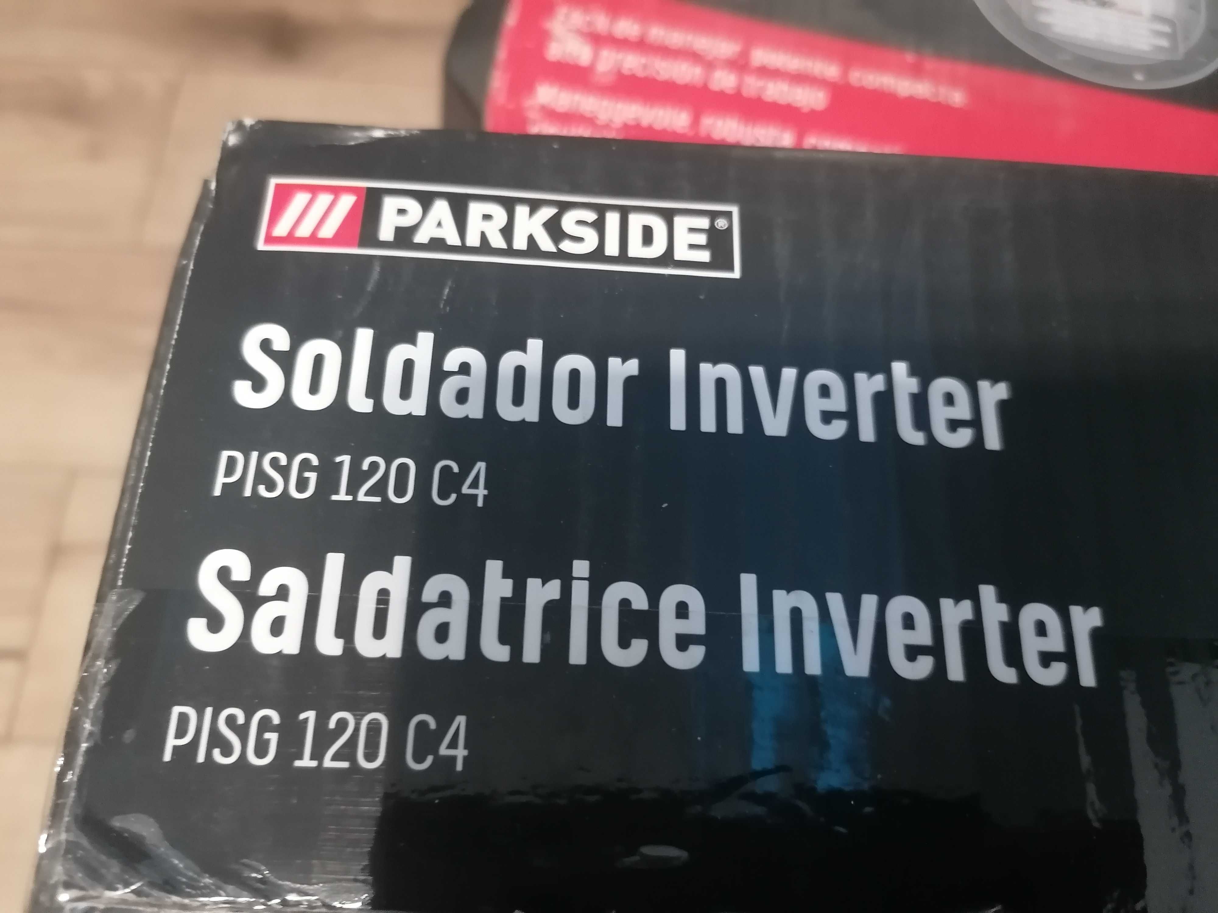 Spawarka inwertorowa Parkside PISG 120 C4, 10-120 A