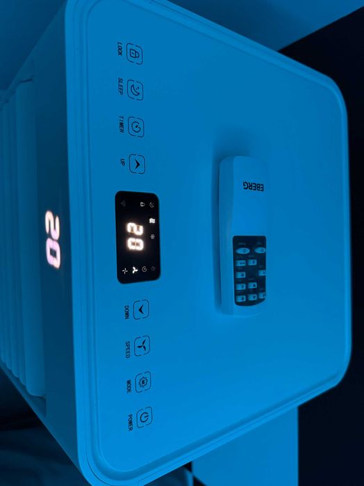 Klimatyzator przenośny EBERG | pilot, chłodzenie i osuszanie